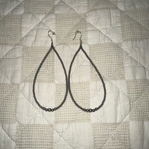 Large authentic Navajo pearl earrings